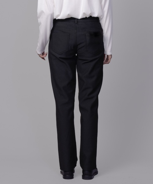 NAVY(ネイビー)の「nAvy あったか 温℃ 裏起毛ストレートパンツ(その他パンツ・レディース・ワンウォッシュ/ブルー/ブラック/チェック・S/M/L/XL)」の9枚目の写真