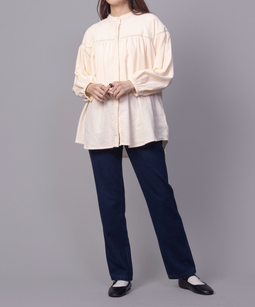NAVY(ネイビー)の「nAvy あったか 温℃ 裏起毛ストレートパンツ(その他パンツ・レディース・ワンウォッシュ/ブルー/ブラック/チェック・S/M/L/XL)」の17枚目の写真