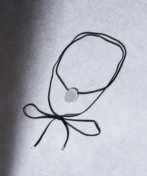 PHILIPPE AUDIBERT(フィリップ オーディベール)の「【PHILIPPE AUDIBERT】別注コードチョーカーネックレス ※SAXL6556AR(ネックレス・レディース・シルバー・FREE)」の9枚目の写真