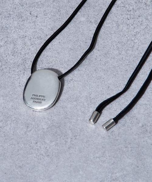 PHILIPPE AUDIBERT(フィリップ オーディベール)の「【PHILIPPE AUDIBERT】別注コードチョーカーネックレス ※SAXL6556AR(ネックレス・レディース・シルバー・FREE)」の11枚目の写真