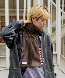 WHIMSIC | ＊【WHIMSIC】サンフェードニットマフラー(マフラー)