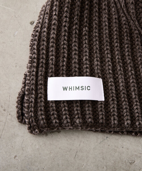 WHIMSIC(ウィムジック)の「*【WHIMSIC】サンフェードニットマフラー(マフラー・レディース・ブラウン/チャコールグレー・FREE)」の10枚目の写真