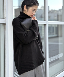 AP STUDIO | ウールカシミヤタートルネックニット(ニット/セーター)