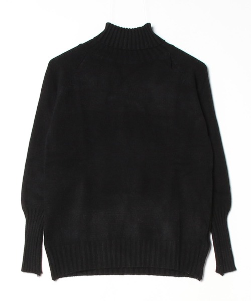 ✨️未使用級✨️シーニュ Lili袖 フリル タートル ニット 黒 リブ 長袖 ✨️未使用級✨️シーニュ Lili袖 フリル タートル ニット 黒 リブ 長袖