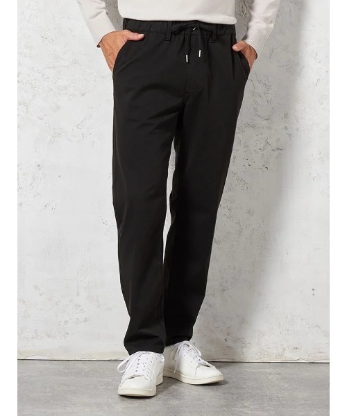 EDWIN（エドウィン）の「【EDWIN ジャージーズ】イージーパンツ ストレッチ EDWIN JERSEYS EASY 無地 通年（その他パンツ・メンズ・ブラック/カーキ・M/L/LL）」の2枚目の写真