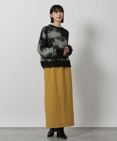 LAKOLE（ラコレ）の「ニュアンス柄ニットプルオーバー / 252896（ニット/セーター・レディース・ブルー/グレー/イエロー/ピンク・SMALL/MEDIUM）」の5枚目の写真