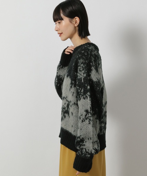 LAKOLE（ラコレ）の「ニュアンス柄ニットプルオーバー / 252896（ニット/セーター・レディース・ブルー/グレー/イエロー/ピンク・SMALL/MEDIUM）」の9枚目の写真