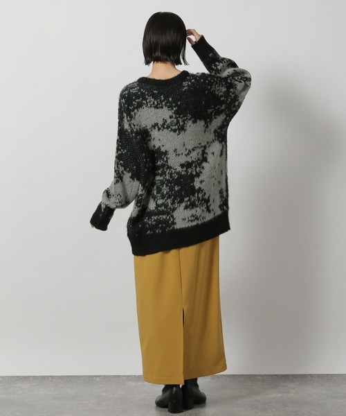 セール】ニュアンス柄ニットプルオーバー / 252896（ニット/セーター