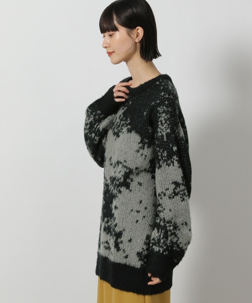 LAKOLE（ラコレ）の「ニュアンス柄ニットプルオーバー / 252896（ニット/セーター・レディース・ブルー/グレー/イエロー/ピンク・SMALL/MEDIUM）」の15枚目の写真