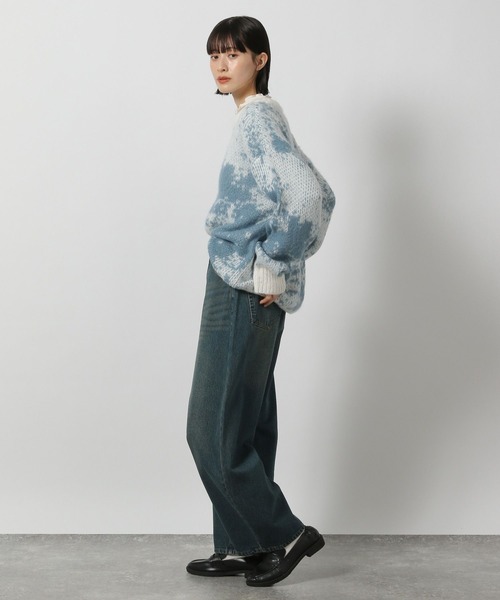 LAKOLE（ラコレ）の「ニュアンス柄ニットプルオーバー / 252896（ニット/セーター・レディース・ブルー/グレー/イエロー/ピンク・SMALL/MEDIUM）」の22枚目の写真