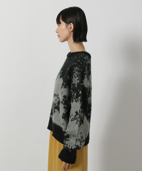セール】ニュアンス柄ニットプルオーバー / 252896（ニット/セーター