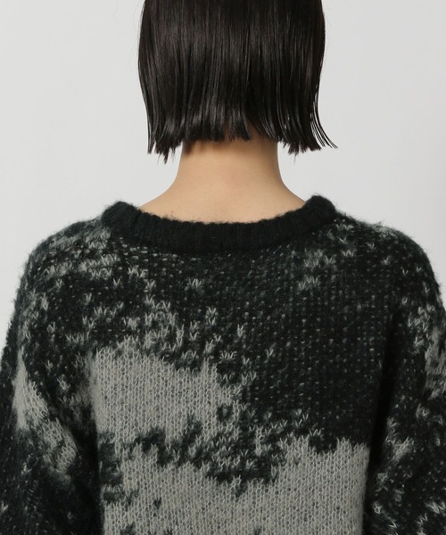 セール】ニュアンス柄ニットプルオーバー / 252896（ニット/セーター