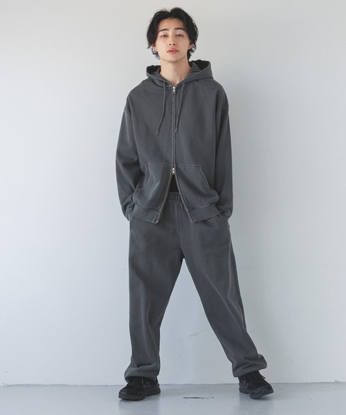 LOWRYS FARM(ローリーズファーム)の「ピグメントスウェットパンツ 283913(スウェットパンツ・メンズ・ブラック/ライトグレー・MEDIUM/LARGE)」の3枚目の写真