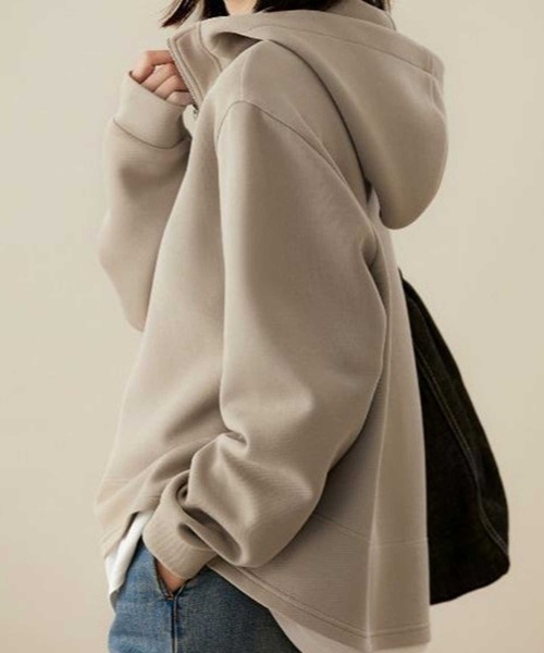 ハーフジップフーディプルオーバートップス（その他トップス）｜CADBURY（キャドバリー）