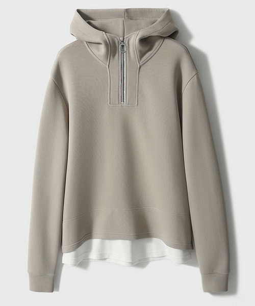 ハーフジップフーディプルオーバートップス（その他トップス）｜CADBURY（キャドバリー）