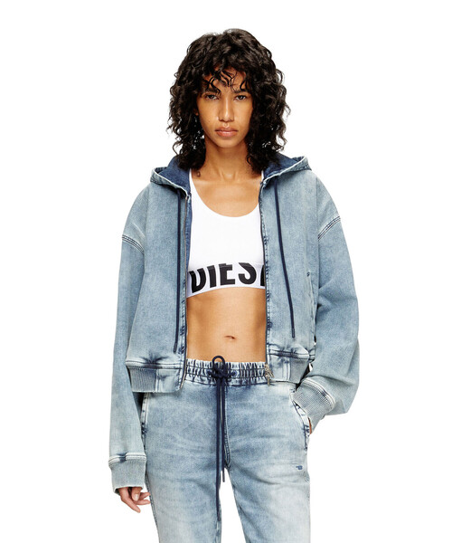 DIESEL(ディーゼル)の「ウィメンズ スポーツブラ UFSB-COTTON-RACE-BRALETTE-XL(スポーツブラ・レディース・ホワイト/レッド/ピンク/ブラック・MEDIUM/SMALL/X-SMALL)」の17枚目の写真