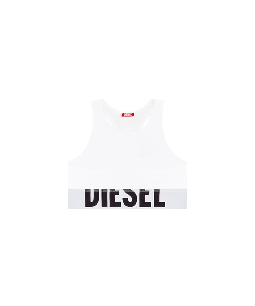 DIESEL(ディーゼル)の「ウィメンズ スポーツブラ UFSB-COTTON-RACE-BRALETTE-XL(スポーツブラ・レディース・ホワイト/レッド/ピンク/ブラック・MEDIUM/SMALL/X-SMALL)」の18枚目の写真