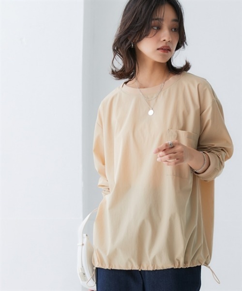 nissen(ニッセン)の「ユーティリティミリタリーTブラウス(はっ水・ストレッチ)(シャツ/ブラウス・レディース・ベージュ/ブラック/カーキ・3L/LL/L/M/S)」の13枚目の写真