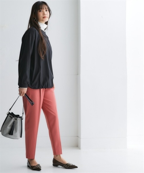 nissen(ニッセン)の「ユーティリティミリタリーTブラウス(はっ水・ストレッチ)(シャツ/ブラウス・レディース・ベージュ/ブラック/カーキ・3L/LL/L/M/S)」の6枚目の写真