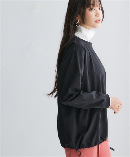 nissen(ニッセン)の「ユーティリティミリタリーTブラウス(はっ水・ストレッチ)(シャツ/ブラウス・レディース・ベージュ/ブラック/カーキ・3L/LL/L/M/S)」の11枚目の写真