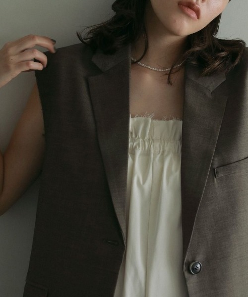 anuke オールインワン Cutoff Bare Combinaison レディース