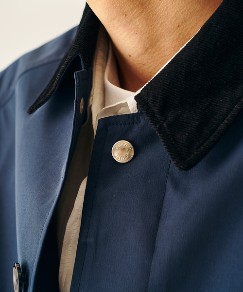 417 EDIFICE（フォーワンセブンエディフィス）の「2レイヤー ユーティリティ  コート（ステンカラーコート・メンズ・カーキ/ネイビー/ベージュ・MEDIUM/SMALL/LARGE）」の21枚目の写真