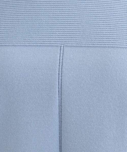 SHOO・LA・RUE（シューラルー）の「【S-LL/洗える】顔回りすっきりガーター編み切り替えニット（ニット/セーター・レディース・グレー/ライトブルー/オフホワイト・04/03/02/01）」の14枚目の写真