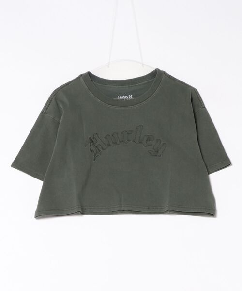 Hurley (ハーレー)の「Hurley/ハーレー OVS EMB OE LG CRPD SS TEE Tシャツ WCSS251049(Tシャツ/カットソー・レディース・ダークグリーン/チャコールグレー/ブラック/カーキ/グレイッシュブルー・M)」の20枚目の写真
