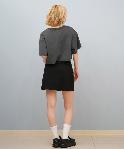 Hurley (ハーレー)の「Hurley/ハーレー OVS EMB OE LG CRPD SS TEE Tシャツ WCSS251049(Tシャツ/カットソー・レディース・ダークグリーン/チャコールグレー/ブラック/カーキ/グレイッシュブルー・M)」の8枚目の写真