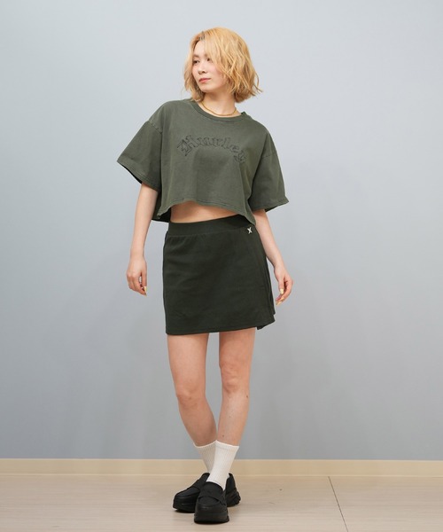 Hurley (ハーレー)の「Hurley/ハーレー OVS EMB OE LG CRPD SS TEE Tシャツ WCSS251049(Tシャツ/カットソー・レディース・ダークグリーン/チャコールグレー/ブラック/カーキ/グレイッシュブルー・M)」の14枚目の写真