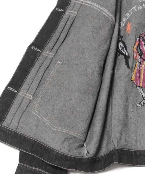 チャイハネ（チャイハネ）の「【チャイハネ】カシュデニムジャケット（デニムジャケット・レディース・ブラック/ブルー・FREE）」の6枚目の写真