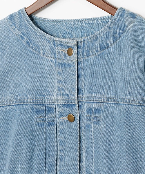 チャイハネ（チャイハネ）の「【チャイハネ】カシュデニムジャケット（デニムジャケット・レディース・ブラック/ブルー・FREE）」の11枚目の写真