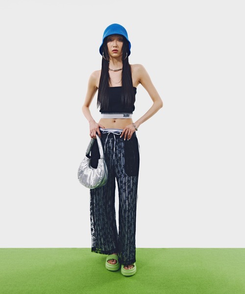 ROSE BUD（ローズバッド）の「パフショルダーバッグ（ショルダーバッグ・レディース・ピンク/シルバー・ONE SIZE）」の12枚目の写真