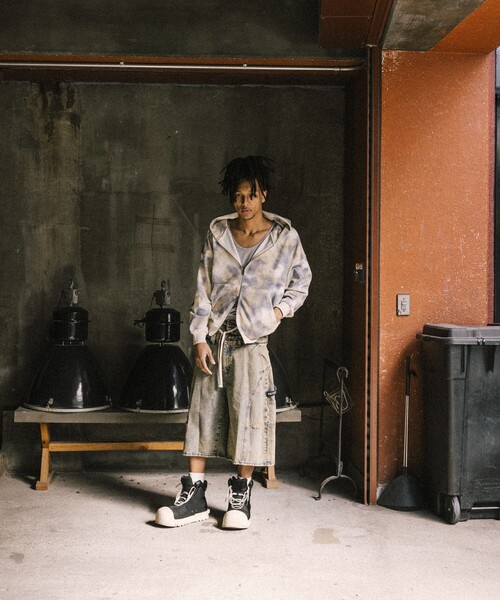 NAUTICA(ノーティカ)の「NAUTICA JEANS CO./ノーティカジーンズ Camo&Map&Sky Sweat Zip Hoodie/カモ柄 マップ柄 タイダイ柄 スウェット ジップフーディ(パーカー・メンズ・カモフラージュ/その他15/オフホワイト・MEDIUM/LARGE)」の20枚目の写真