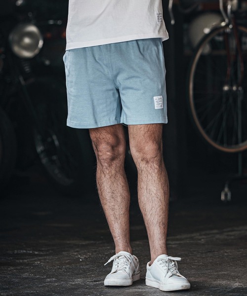 wjk reluxe（ダブルジェーケーリラックス）の「mp13273-super heavy weight shorts ショートパンツ（その他パンツ・メンズ・ホワイト/ブラック/ブルー系その他・L/XL/S/M）」の4枚目の写真