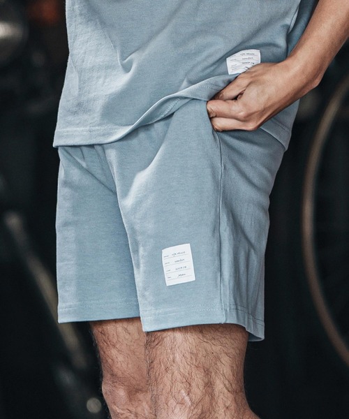wjk reluxe（ダブルジェーケーリラックス）の「mp13273-super heavy weight shorts ショートパンツ（その他パンツ・メンズ・ホワイト/ブラック/ブルー系その他・L/XL/S/M）」の6枚目の写真