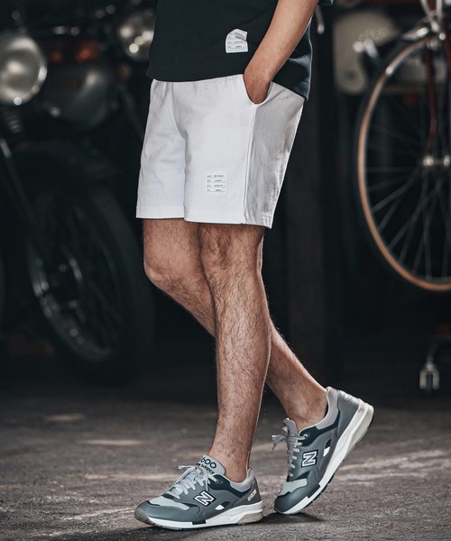 wjk reluxe（ダブルジェーケーリラックス）の「mp13273-super heavy weight shorts ショートパンツ（その他パンツ・メンズ・ホワイト/ブラック/ブルー系その他・L/XL/S/M）」の11枚目の写真