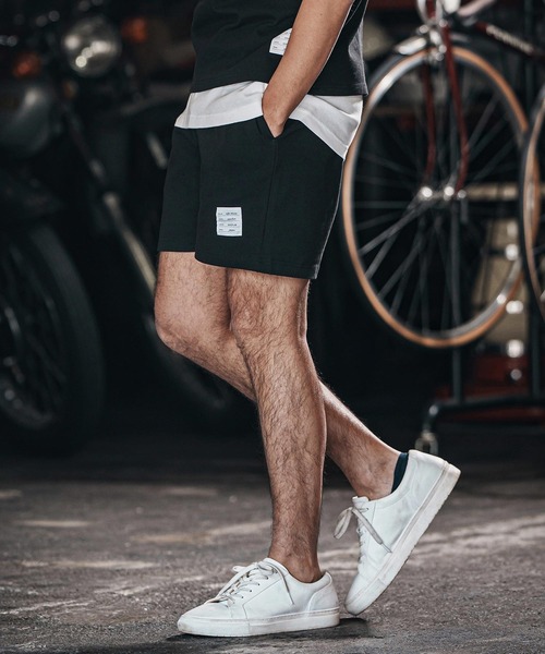 wjk reluxe（ダブルジェーケーリラックス）の「mp13273-super heavy weight shorts ショートパンツ（その他パンツ・メンズ・ホワイト/ブラック/ブルー系その他・L/XL/S/M）」の18枚目の写真