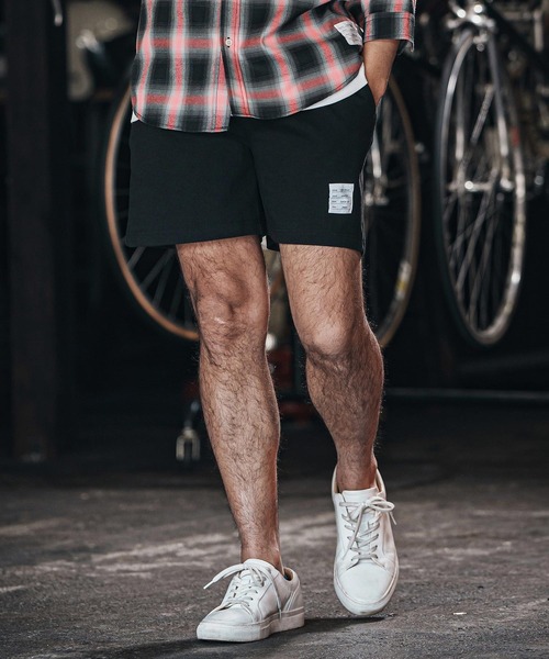 wjk reluxe（ダブルジェーケーリラックス）の「mp13273-super heavy weight shorts ショートパンツ（その他パンツ・メンズ・ホワイト/ブラック/ブルー系その他・L/XL/S/M）」の19枚目の写真