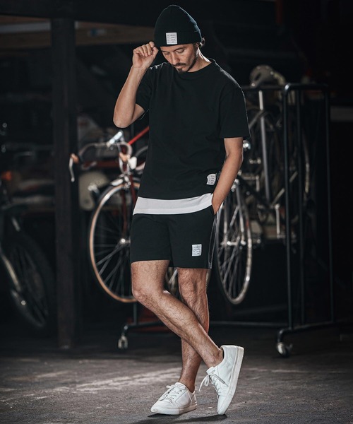 wjk reluxe（ダブルジェーケーリラックス）の「mp13273-super heavy weight shorts ショートパンツ（その他パンツ・メンズ・ホワイト/ブラック/ブルー系その他・L/XL/S/M）」の22枚目の写真