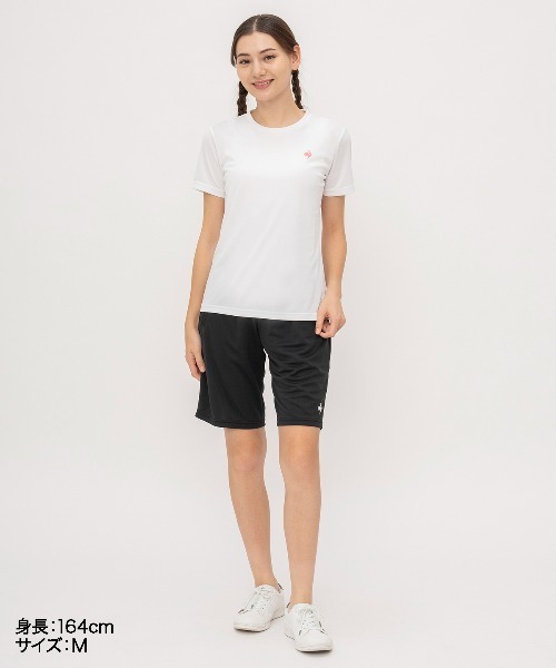 le coq sportif(ルコックスポルティフ)の「【ルコックスポルティフ】エコペット素材/吸汗速乾/UVカット半袖Tシャツ(Tシャツ/カットソー・レディース・ネイビー/ピンク/ホワイト/グレー/ブラック・S/M/L/XL)」の13枚目の写真