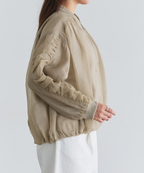 週末限定セール！　新品　LHELBIE レルビエ　シアーシャーリングブルゾン セール】シアーシャーリングブルゾン（ブルゾン）｜A part by