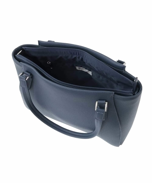 MK MICHEL KLEIN（エムケーミッシェルクラン）の「[2WAY]合成皮革ポイントデザイントートバッグ（トートバッグ・レディース・ライトグレー/ネイビー/ブラック・00）」の14枚目の写真