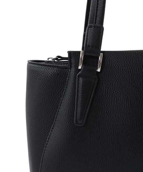 MK MICHEL KLEIN（エムケーミッシェルクラン）の「[2WAY]合成皮革ポイントデザイントートバッグ（トートバッグ・レディース・ライトグレー/ネイビー/ブラック・00）」の18枚目の写真