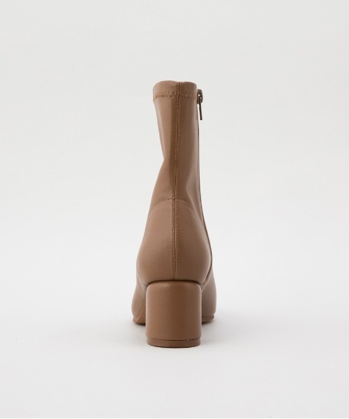 LE VERNIS（ル・ベルニ）の「LE VERNIS(ル・ベルニ)Square stretch boots（ブーツ・レディース・ブラウン/ベージュ・24.5/24/23.5/23）」の14枚目の写真