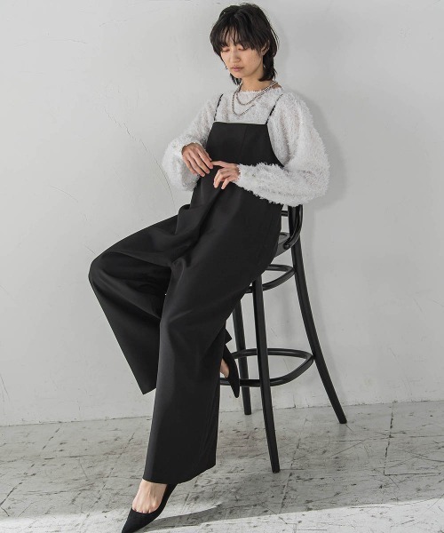 MAYSON GREY(メイソングレイ)の「シアーフェザーブラウス≪手洗い可能≫(シャツ/ブラウス・レディース・ブルー/ライトグレー/ホワイト・M)」の14枚目の写真