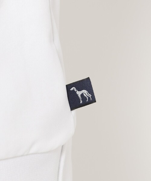 adabat（アダバット）の「◆【新レーベル ADABAT NAVY】UVカット/吸水速乾 ダブルラインモックネックT（Tシャツ/カットソー・レディース・ホワイト/ブラック・36/42/40/38）」の3枚目の写真