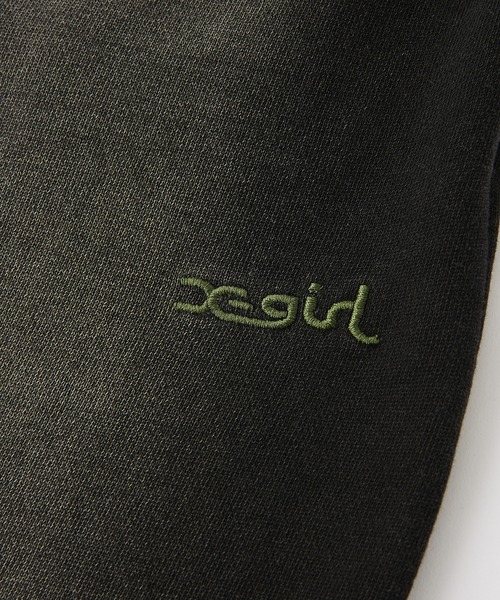 X-girl（エックスガール）の「FADED SWEAT PANTS（スウェットパンツ・レディース・パープル/オリーブ・S/M）」の13枚目の写真