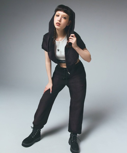 FADED SWEAT PANTS（スウェットパンツ）｜X-girl（エックス