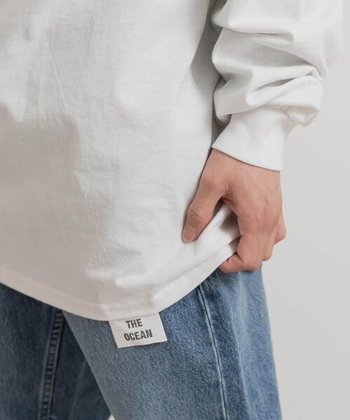 THE GOODLAND MARKET(ザグッドランドマーケット)の「That’s RE the Long Tee (Earth)(Tシャツ/カットソー・メンズ・ブラック/ホワイト・MEDIUM/LARGE/X-LARGE)」の6枚目の写真